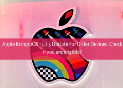 Apple brings iOS 15.7.5 update for older devices. Check if you are eligible?