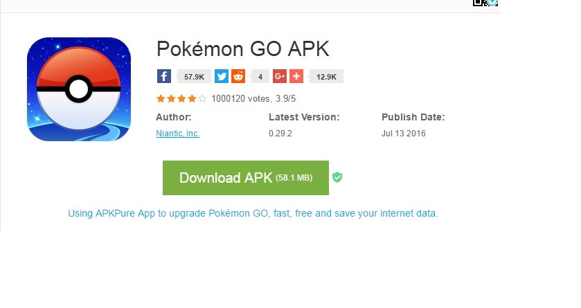 Download Pokemon Go APK
