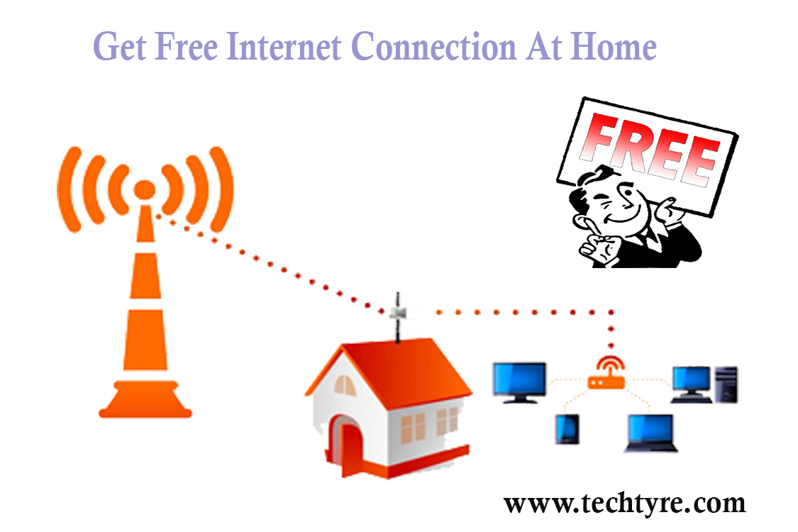 Get Free Internet Connection At Home 1