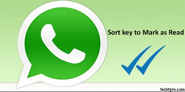 Sort key to Mark as Read