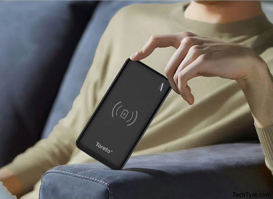 Toreto Zest Pro Wireless Charger Power Bank-2