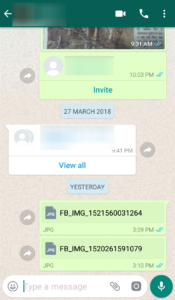 How to send HD photo in Whatsapp Step - 6