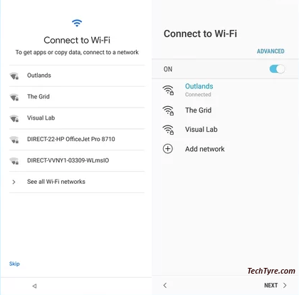Connect  Wi-Fi network