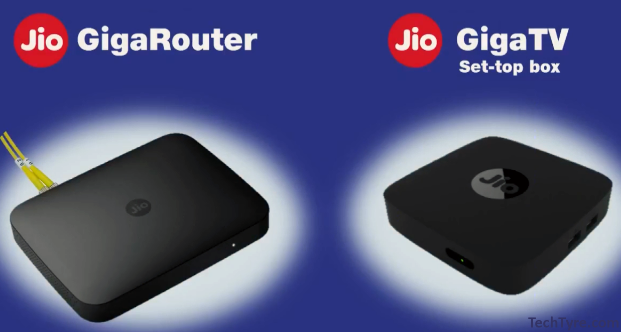 JioGigaFiber and Set-top box