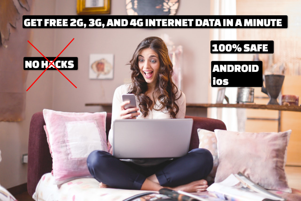 get free 4G internet