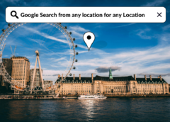 Google Search from any location for any Location